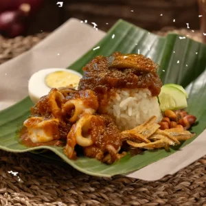 BKK Nasi Lemak Asam Pedas Tomyam Sotong