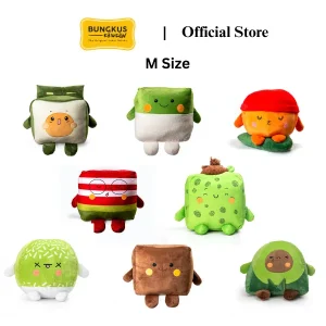 Bungkus Kaw Kaw 8 Budak Kampung Series Hug Me Plushie (M size, 25cm)