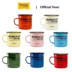 Bungkus Kaw Kaw Signature Mug | Kopitiam Nostalgia in Every Sip