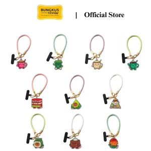 Bungkus Kaw Kaw Character Phone Strap | Junction Series | 8 Budak Kampung Series