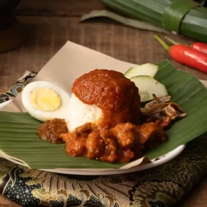 Kaw Kaw Malaya Nasi Lemak Bungkus – Ayam Merah