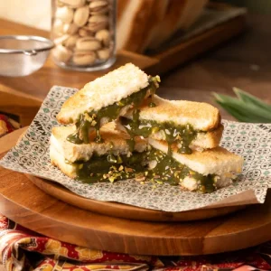 Roti Bakar -Pistachio