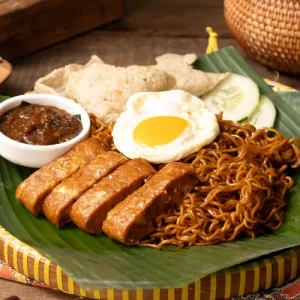 Springy Noodle with Otak- otak